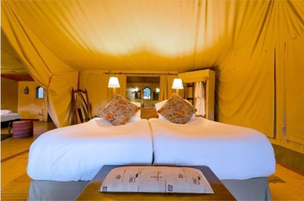 Accommodation in Mara Entumoto Tented Camp