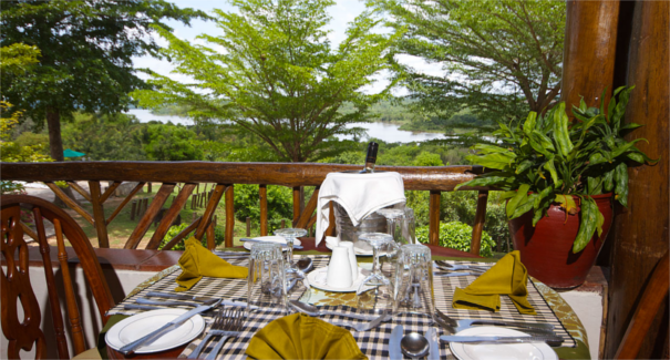 Murchison fallls accommodation Paraa Safari Lodge