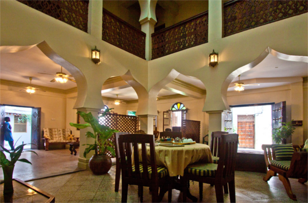 Zanzibar accommodation Asmini Palace
