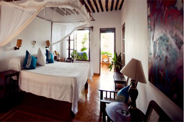 Lamu accommodation Peponi Hotel